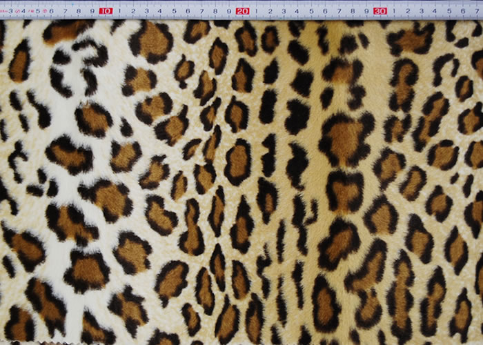Animal Print and Rayon Fashion Fur:item numberNT736
